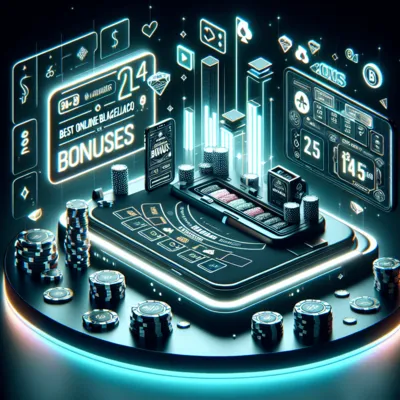Online Blackjack game interface