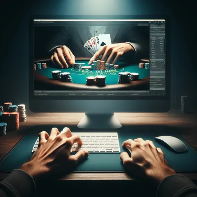 Texas Holdem Poker virtual table 2024